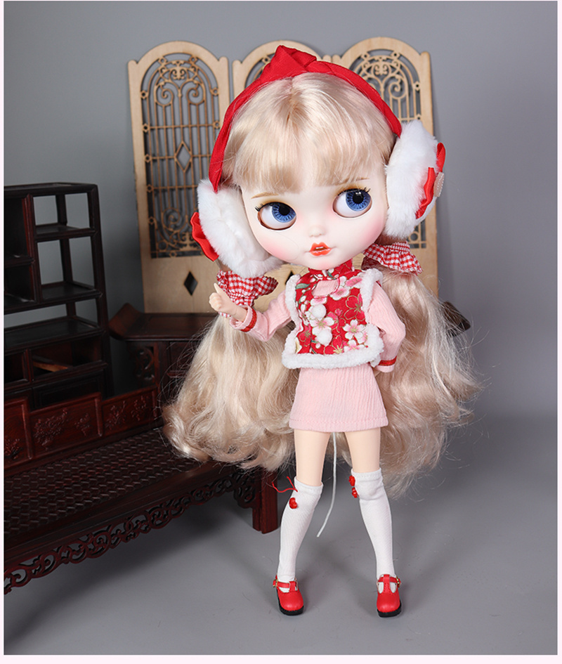 Bjd Doll 1 6 Full Set With Clothes - 1/6 Blyth Doll BJD Joint Body