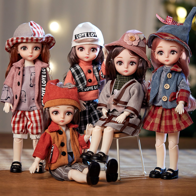 Bjd Doll 1 6 Full Set With Clothes - BJD Doll 1/6 Ball Jointed Full
