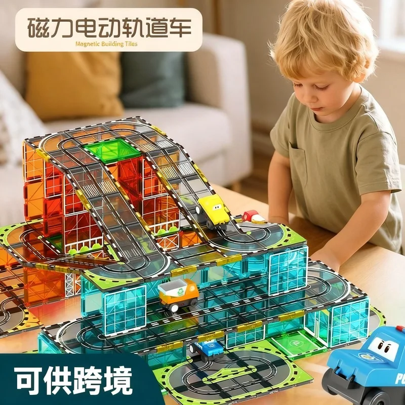 Magnetic Building Blocks Set w - Building Blocks recension och pris
