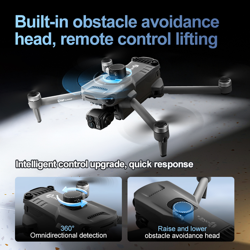 8K 3 Axis Gimbal Brushless 7.2 - Fpv Brushless Rc Drone 4K recension och pris