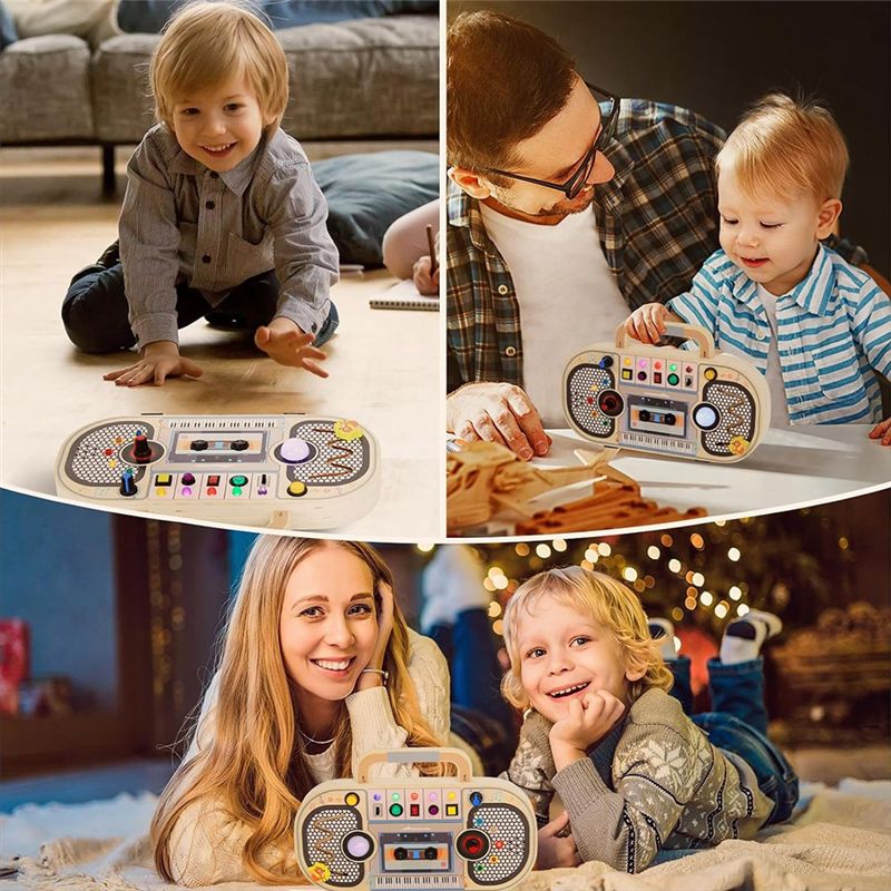 Pro Montessori Wooden Digital  - Montessori Wooden Busy Board Toddler recension och pris