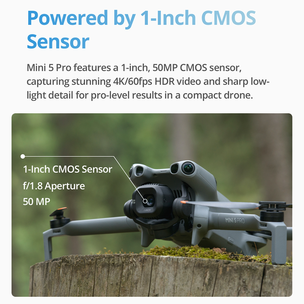 DJI Mini 5 Pro Fly Combo Drone - Fpv Brushless Rc Drone 4K recension och pris