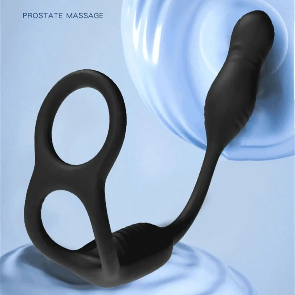 Prostate Massager Vibrator 3 I - Remote Control Toys recension och pris
