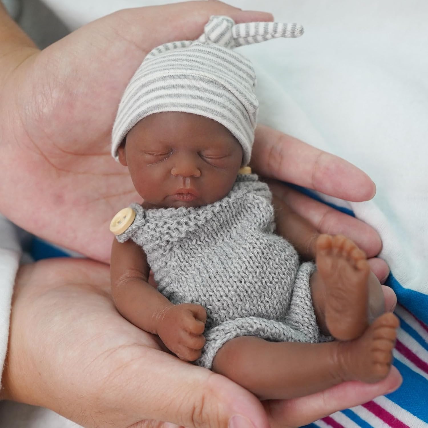 Reborn Baby Dolls 7 Inch Full  - Reborn Baby Doll Silicone Realistic recension och pris