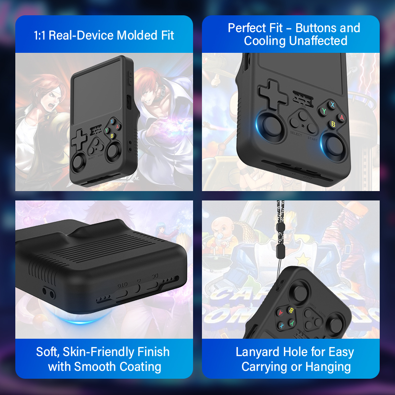 Case R36s Protective case For  - Retro Handheld Game Console R36S recension och pris