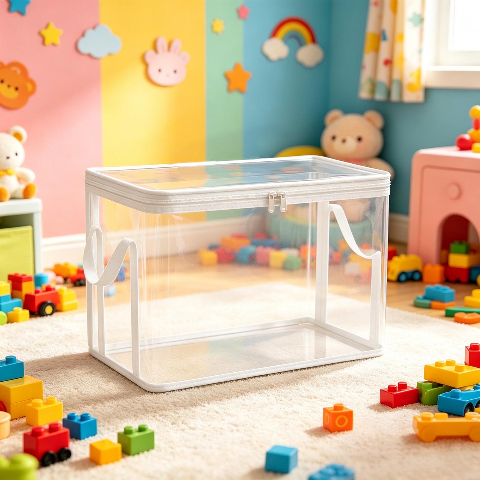 Toy Storage Bag Transparent Or - Dolls recension och pris