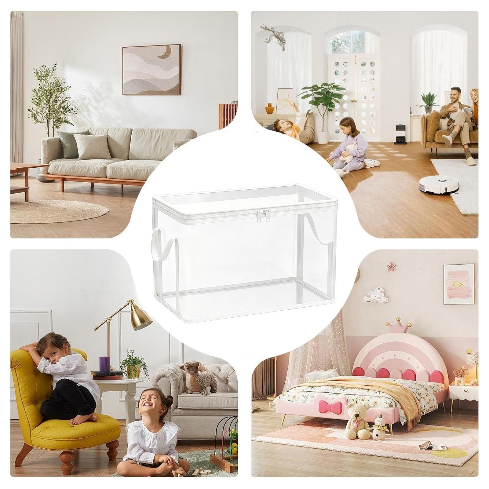 Toy Storage Bag Transparent Or - Dolls recension och pris
