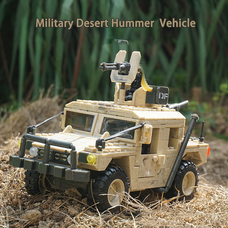 MOC Military Hummer Building B - Lego Compatible Military Tank recension och pris