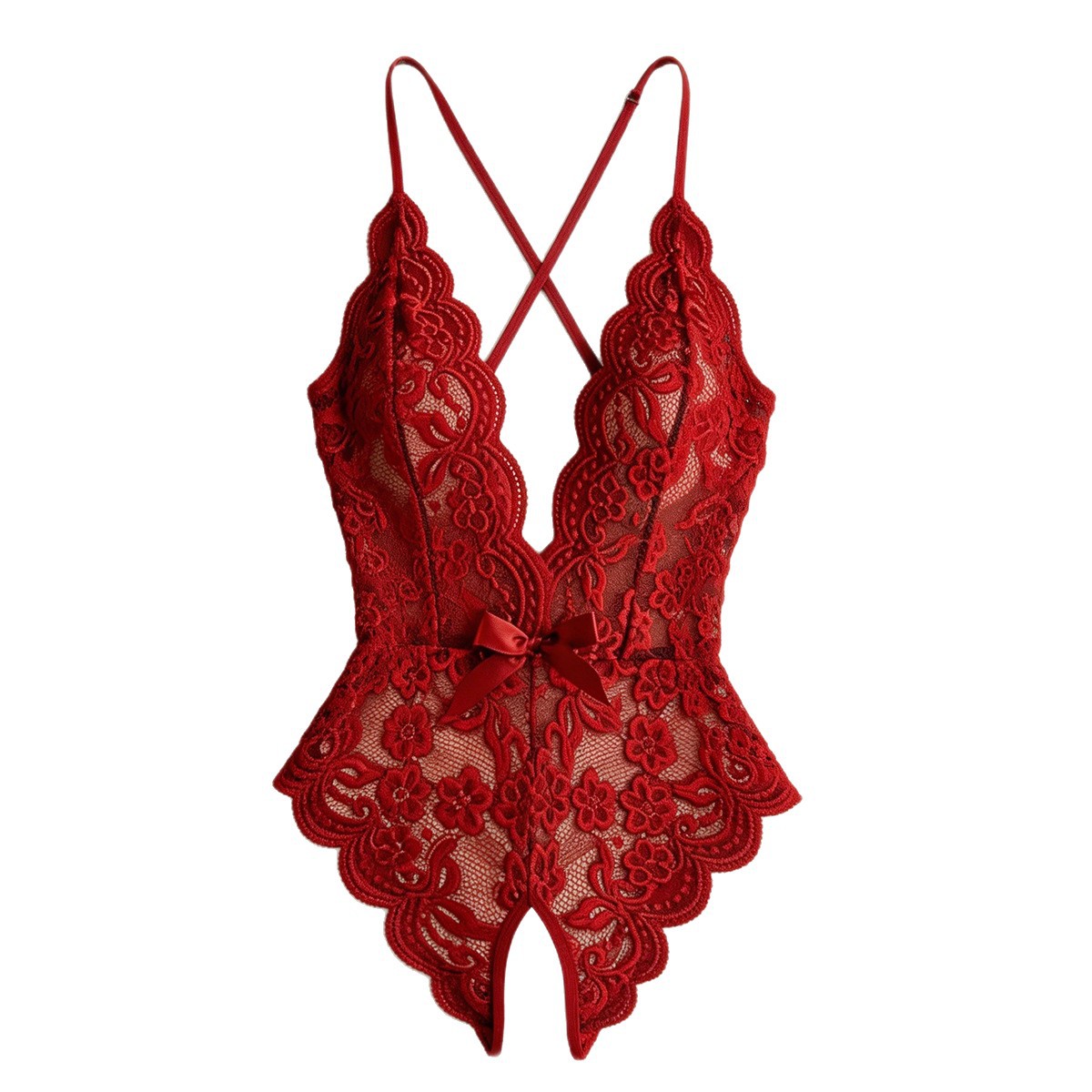 Hot Crotchless Sexy Lingerie F - Dolls recension och pris