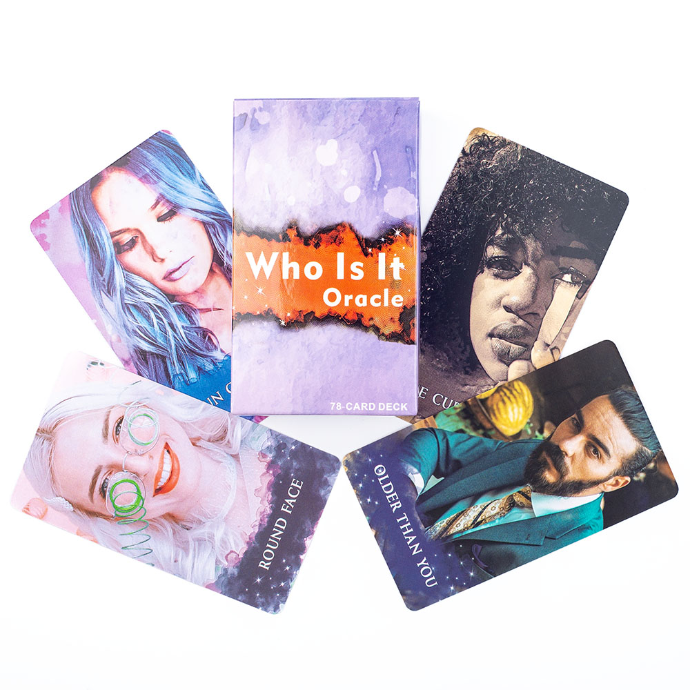 Who Is It Oracle Cards 78 Card - Tarot Cards Deck With Guidebook recension och pris