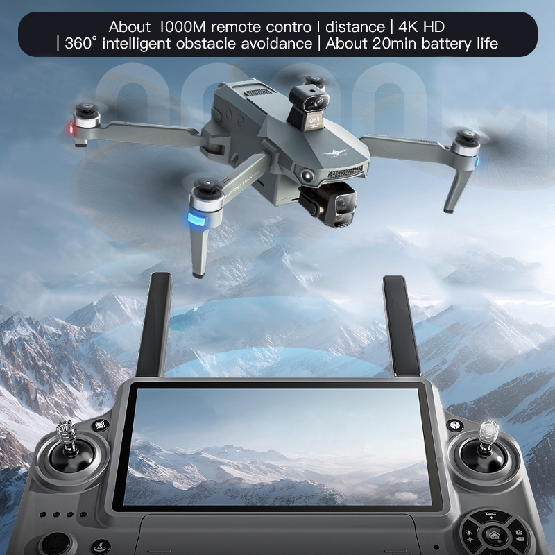 KF100 MAX GPS Drone 4K Camera  - Fpv Brushless Rc Drone 4K recension och pris