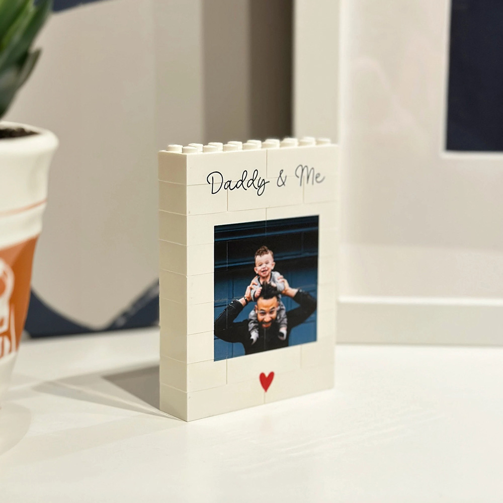 Personalised Daddy & Me Buildi - Building Blocks recension och pris