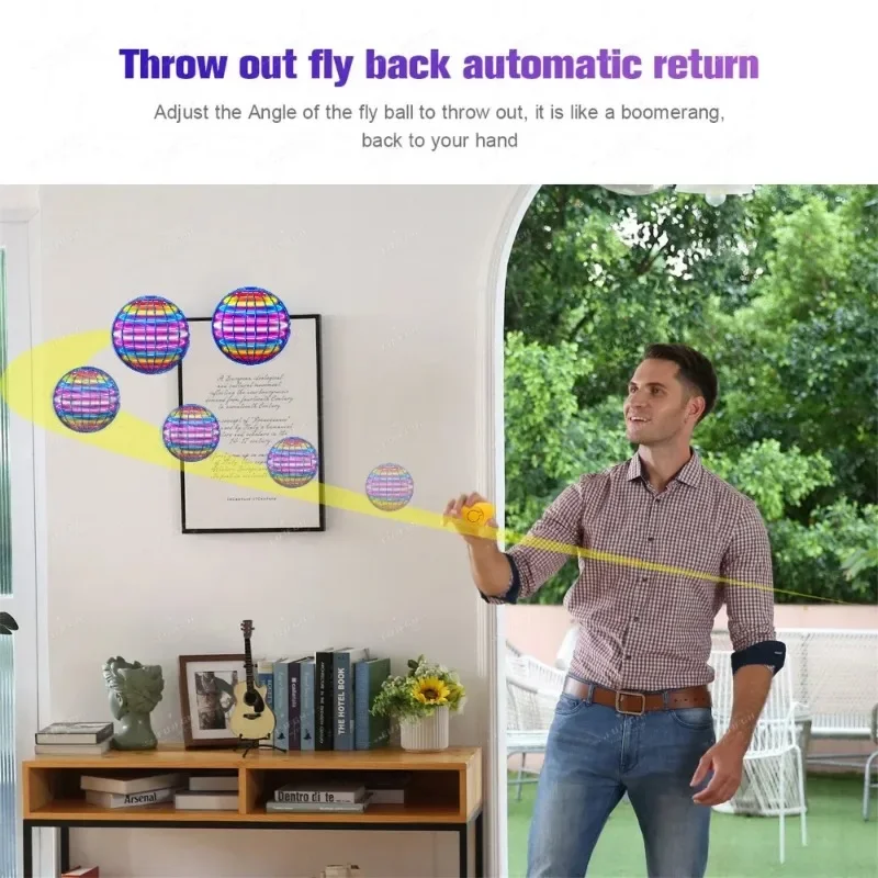 LED Light Up Flying Orb Boomer - Stem Solar Robot Kit For Kids recension och pris