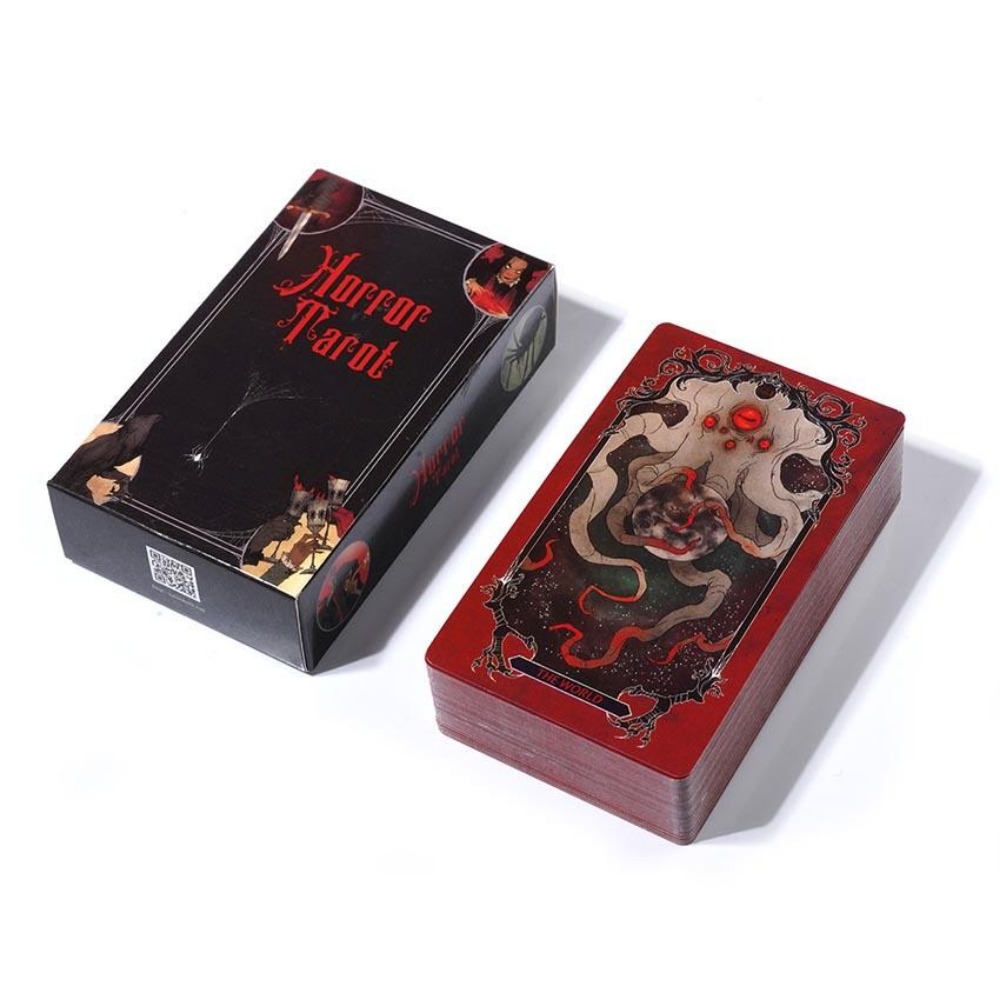 10.3*6cm Horror Tarot Deck Car - Tarot Cards Deck With Guidebook recension och pris