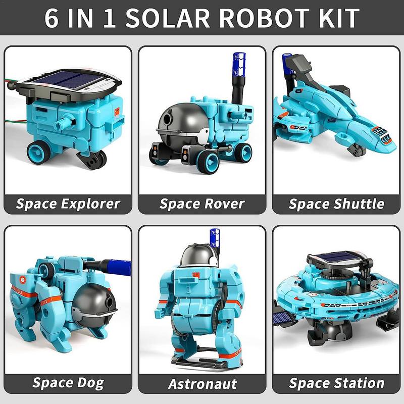 6 In 1 Solar Robot Kit Kids Ed - Stem Solar Robot Kit For Kids recension och pris