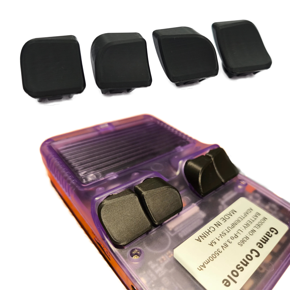 4PCS 3D Printing Back Buttons  - Retro Handheld Game Console R36S recension och pris