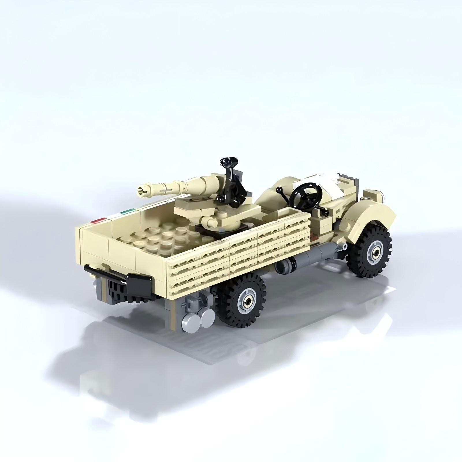 MOC Military Series Italian M1 - Lego Compatible Military Tank recension och pris