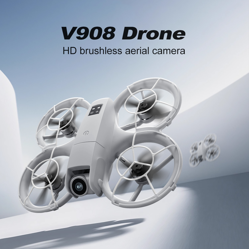 Original V908 Foldable GPS Dro - Fpv Brushless Rc Drone 4K recension och pris
