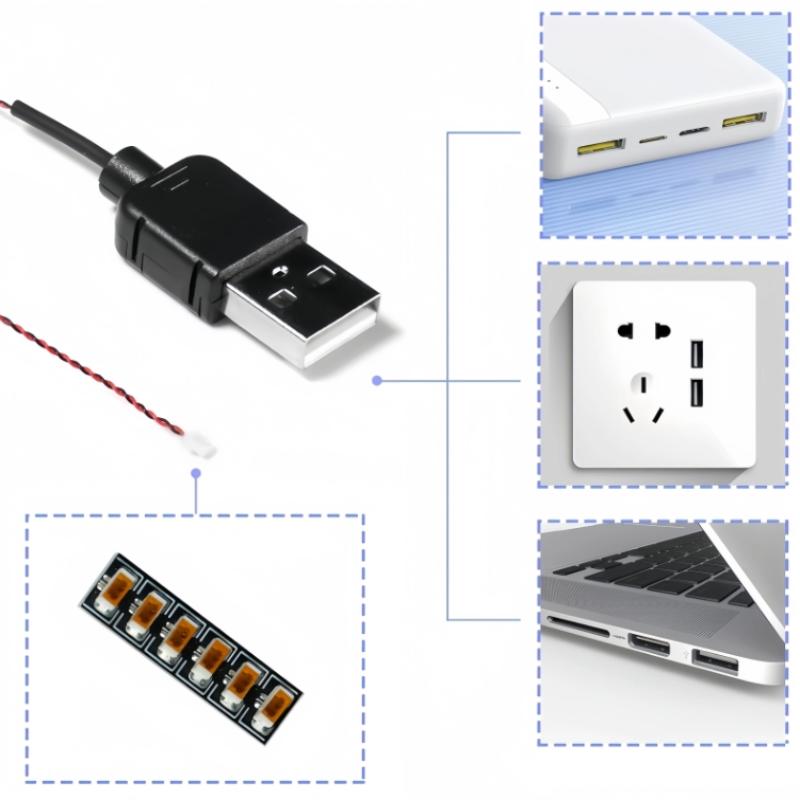 DIY 50cm USB Power Cable Compa - Building Blocks recension och pris