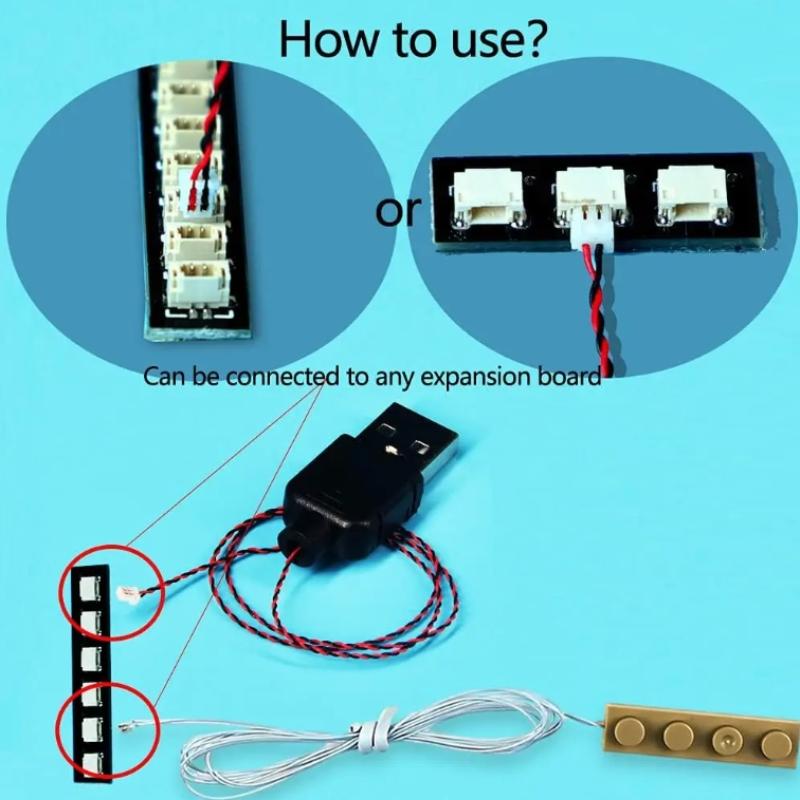 DIY 50cm USB Power Cable Compa - Building Blocks recension och pris
