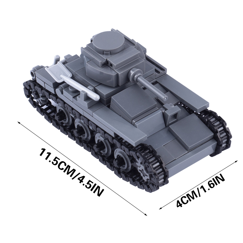 WW2 Japan Military Tank Buildi - Lego Compatible Military Tank recension och pris