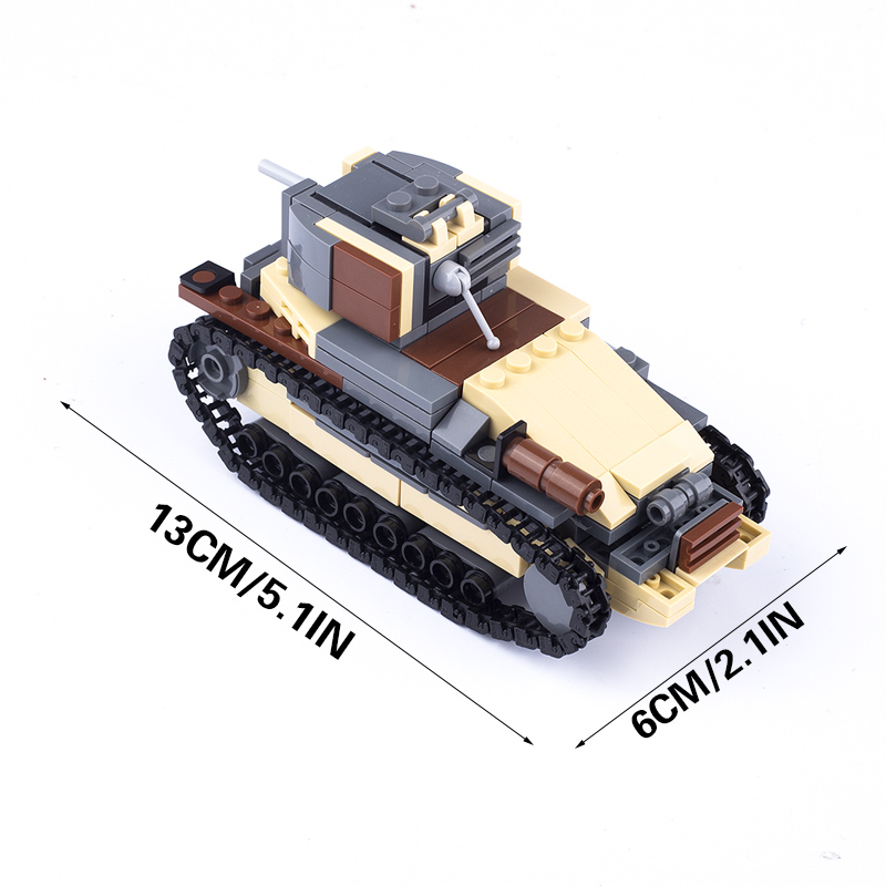 WW2 Japan Military Tank Buildi - Lego Compatible Military Tank recension och pris