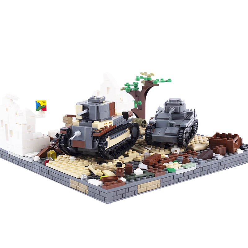 WW2 Japan Military Tank Buildi - Lego Compatible Military Tank recension och pris