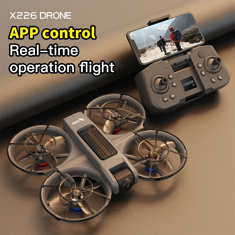 Original X226/X226VR GPS Folda - Fpv Brushless Rc Drone 4K recension och pris