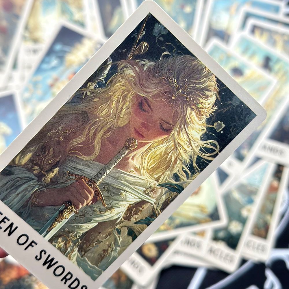 78 Enigmatic Bloom Tarot Cards - Tarot Cards Deck With Guidebook recension och pris
