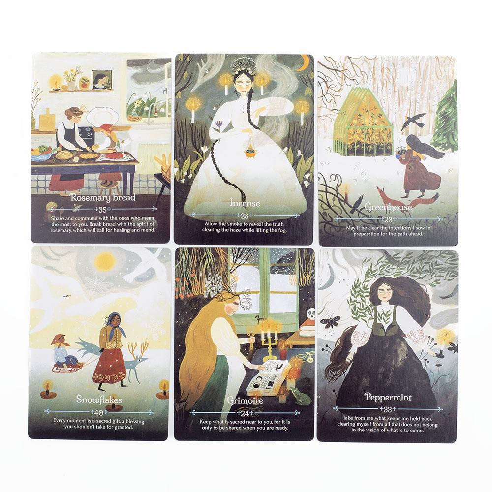 Seasons of The Witch Imbolc Or - Tarot Cards Deck With Guidebook recension och pris
