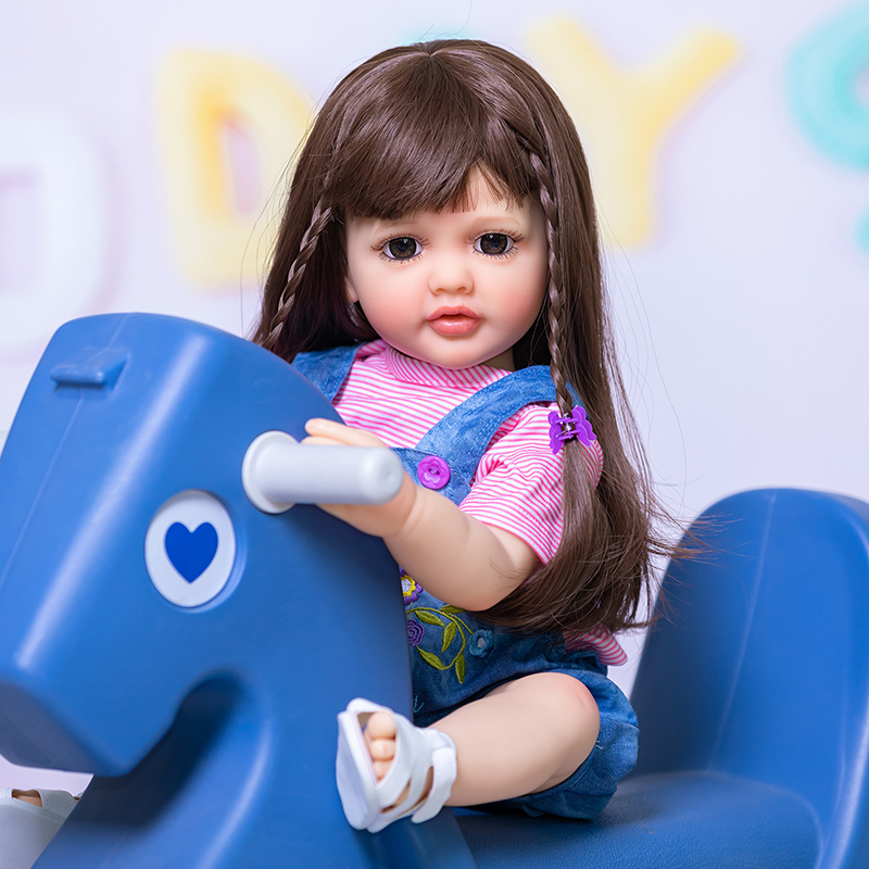 50CM Full Body Silicone Reborn - Reborn Baby Doll Silicone Realistic recension och pris