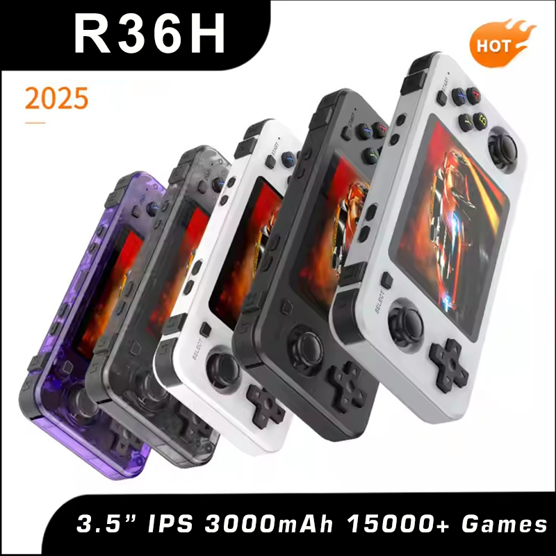 New R36H Retro Handheld Consol - Retro Handheld Game Console R36S recension och pris